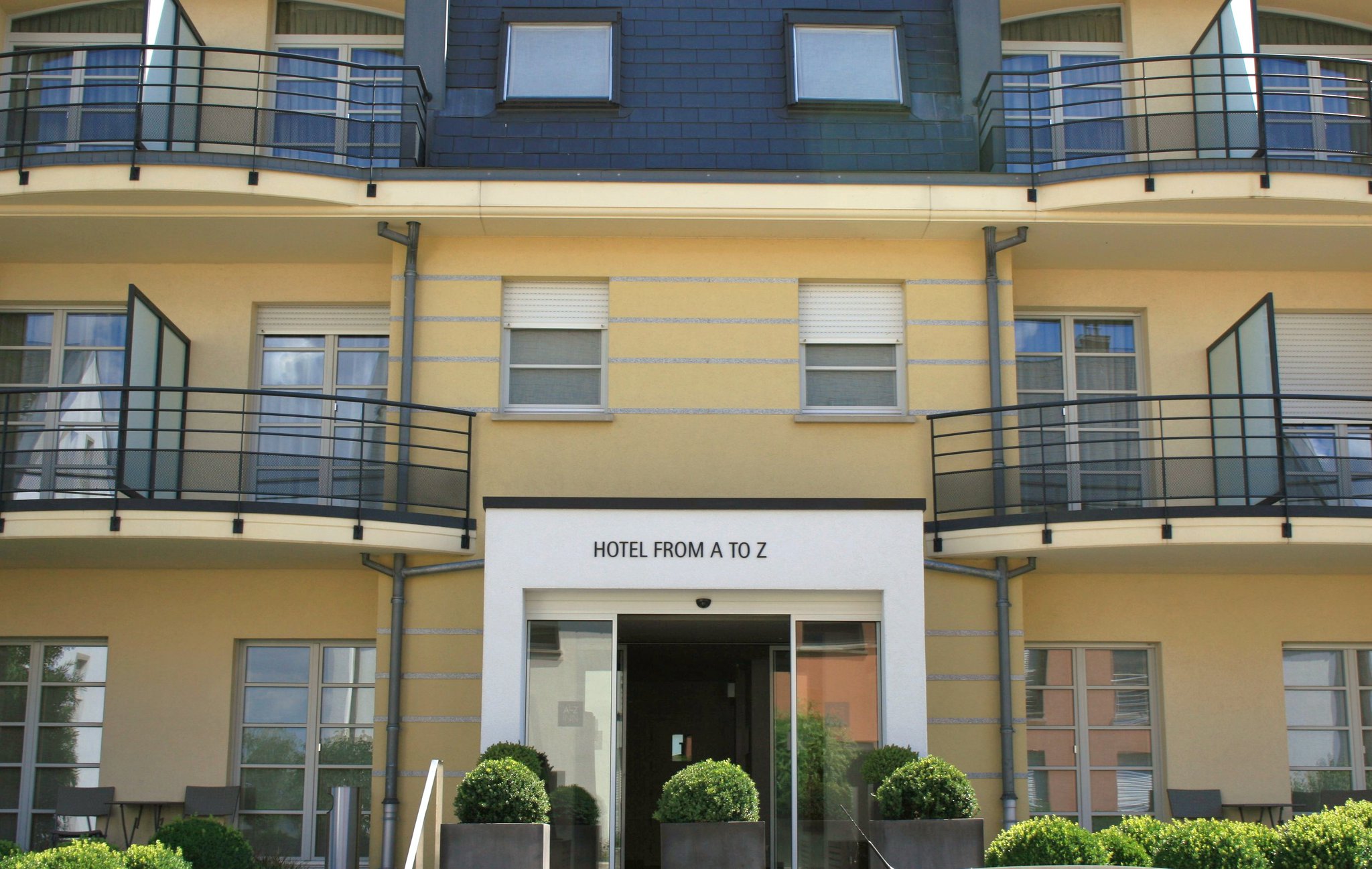 Entrée de l'Hotel Alzinn