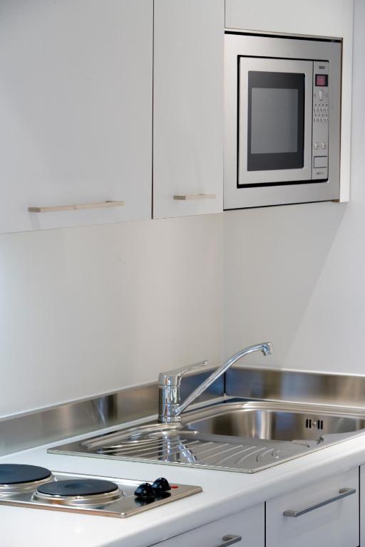 Kitchenette de la suite studio